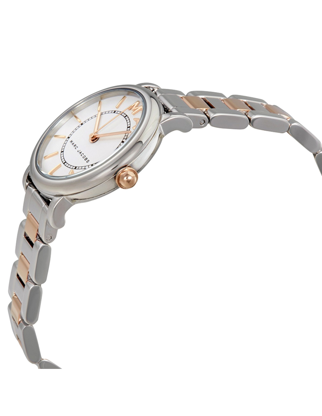 Montre Femme Marc Jacobs MJ3553 Roxy Bi-ton Acier et Or Rose vue 2