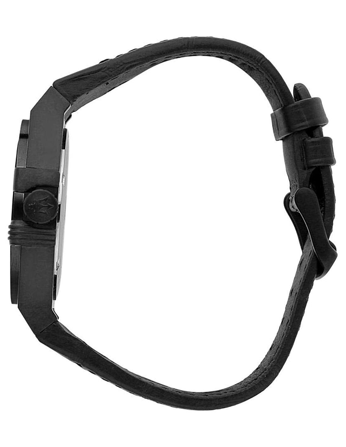 Montre Homme Maserati Potenza R8821108027 Automatique Squelette - Boîtier Noir, Cadran Doré, Bracelet Cuir vue 4