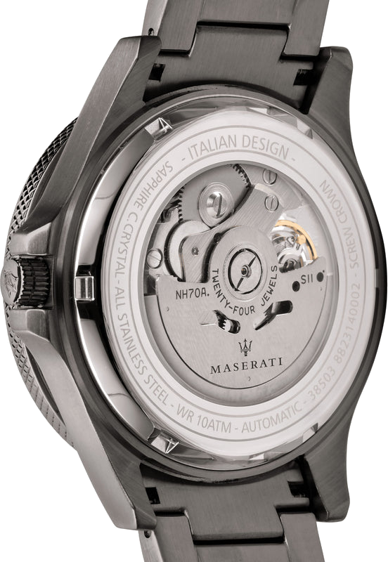 Montre Homme Maserati Sfida R8823140001 Automatique cadran squelette vue 2