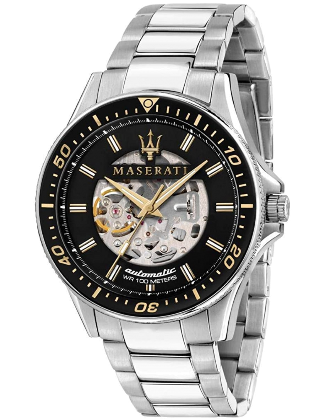 Montre Homme Maserati Sfida R8823140002 Squelette automatique