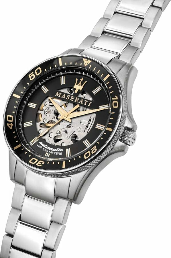 Montre Homme Maserati Sfida R8823140002 Squelette automatique vue 2