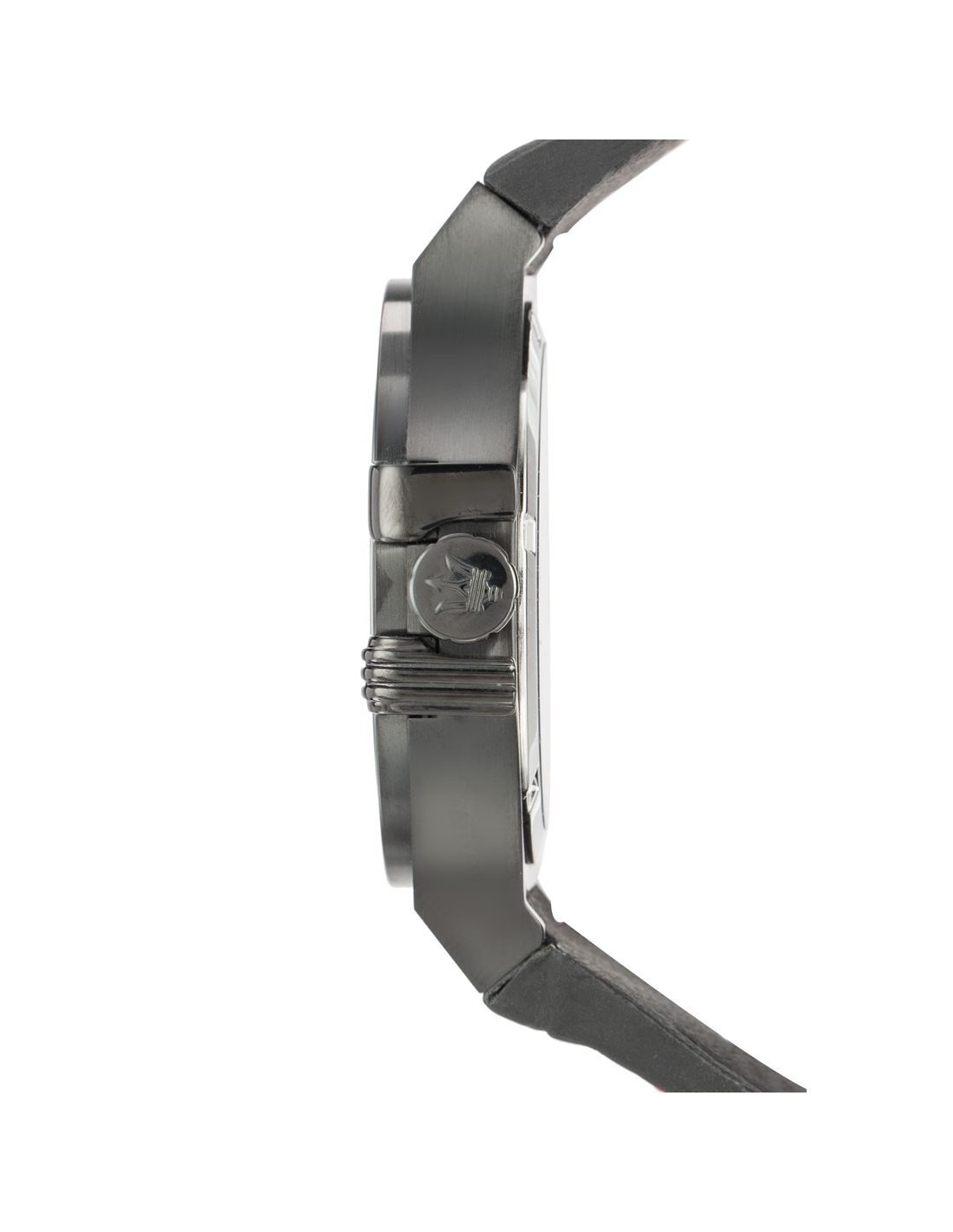 Montre Homme Maserati Potenza R8851108010 Cadran Noir Bracelet Cuir Rouge vue 2