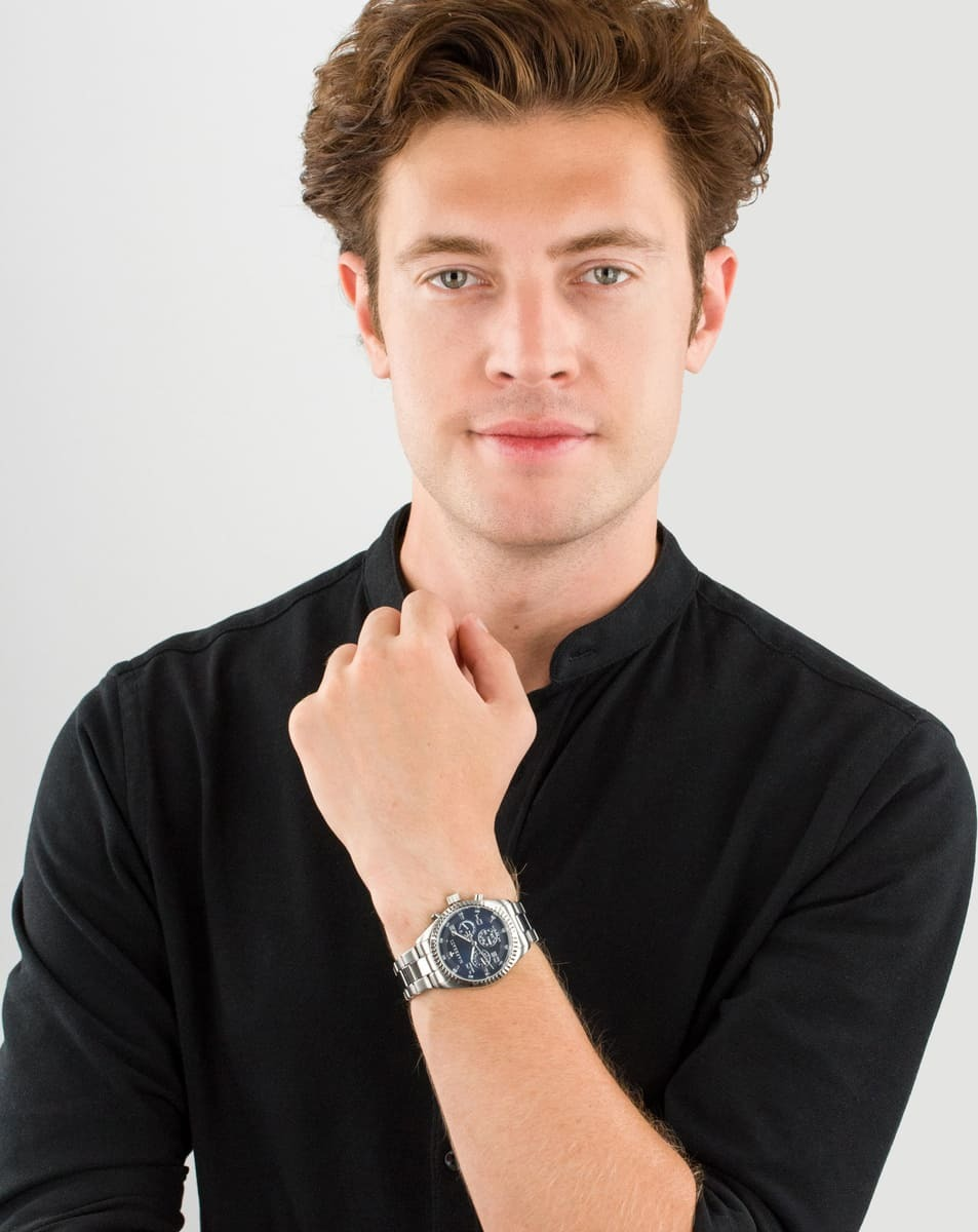 Montre Homme Maserati Competizione R8853100011 en Acier, Cadran Bleu vue 5