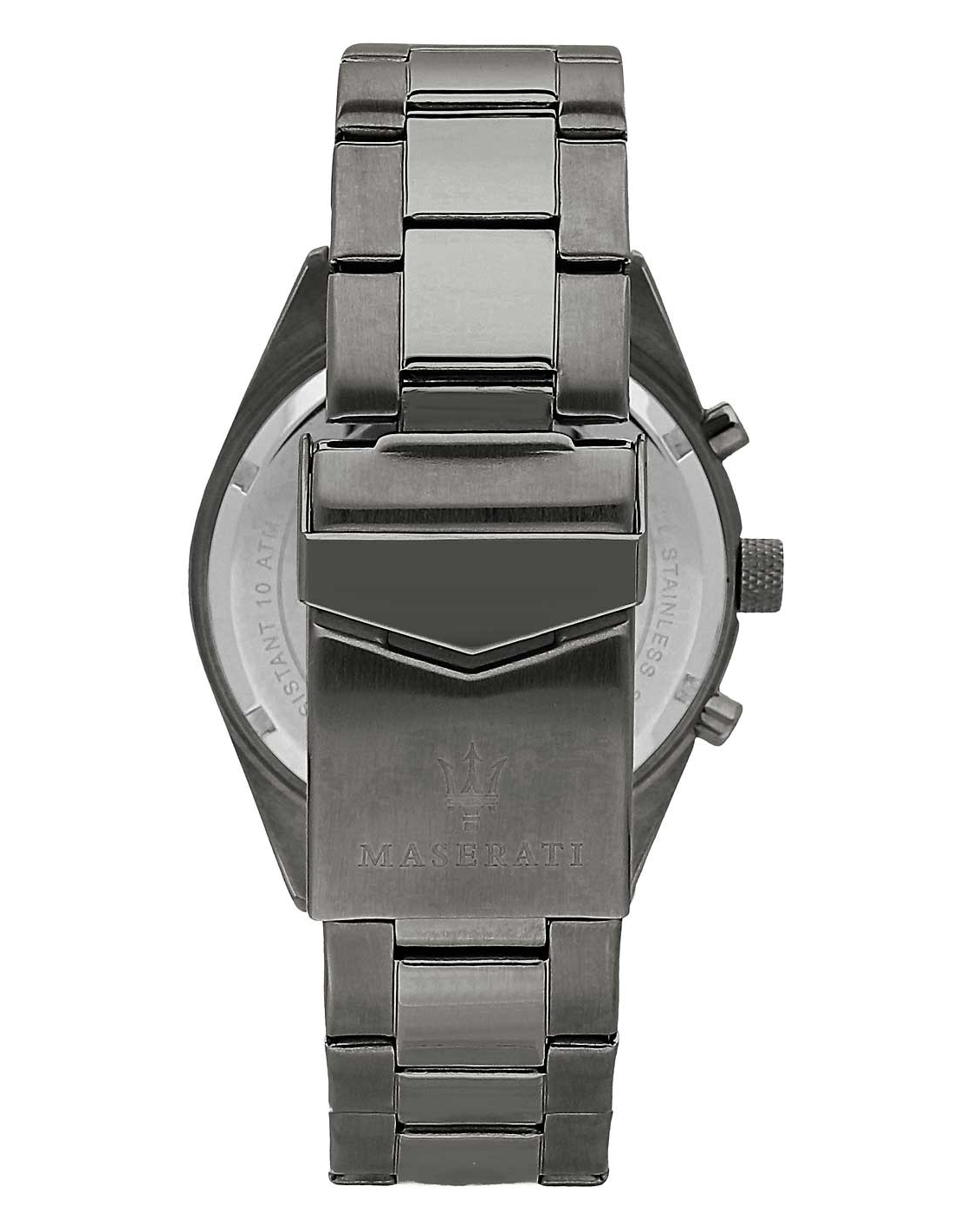 Montre Homme Maserati Competizione R8853100019 en acier gris cadran bleu vue 3