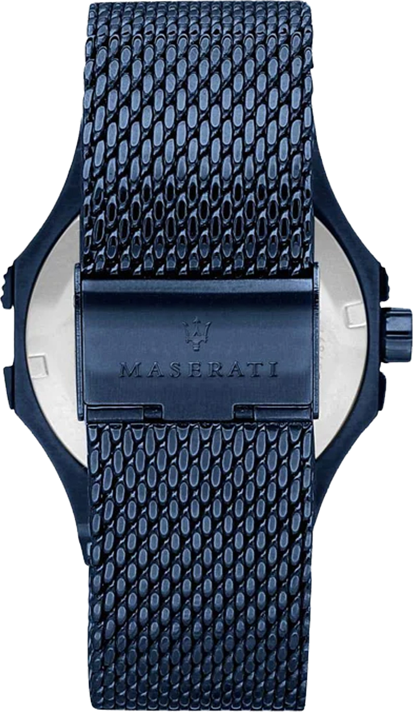Montre Homme Maserati Potenza R8853108008 Quartz Acier Bleu 42 mm vue 3