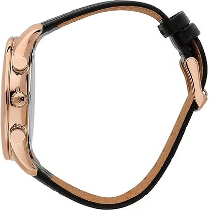 Montre Homme Maserati R8871646001 Chronographe Cadran Noir Boîtier Or Rose vue 2