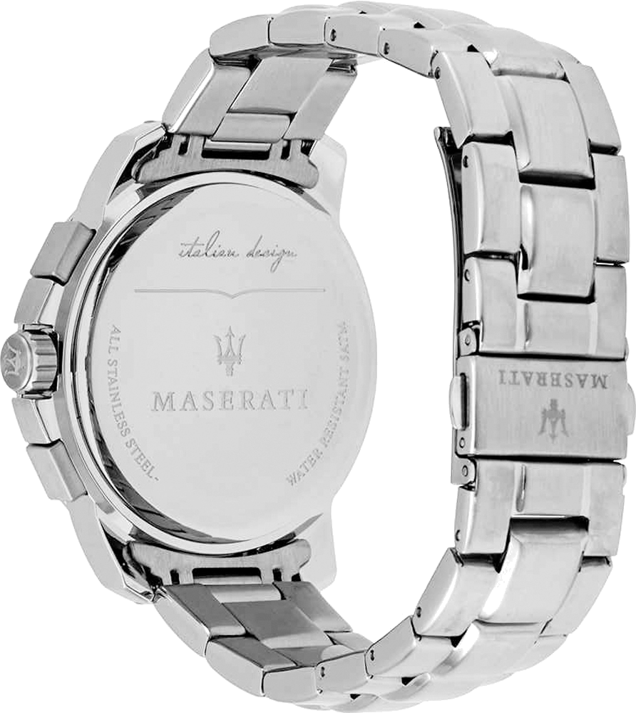 Maserati Successo R8873621001 - Montre Homme Sport Cadran Noir Acier vue 3