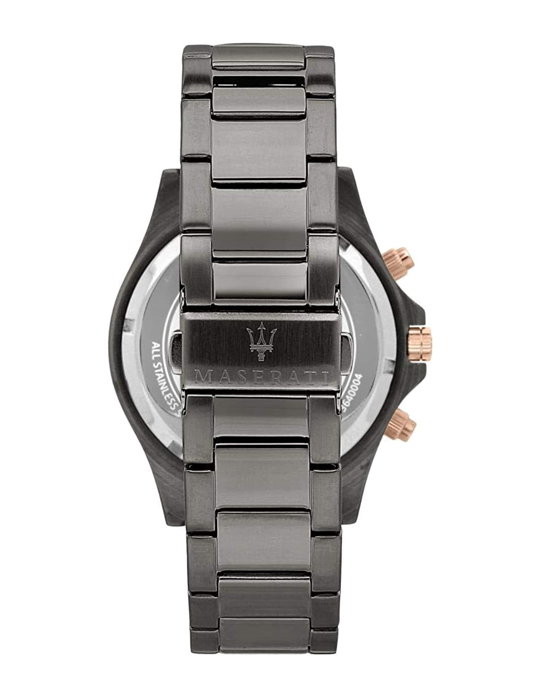 Montre Maserati Sfida R8873640001 - Chronographe Homme Cadran Bleu, Boîtier Acier Gris vue 4