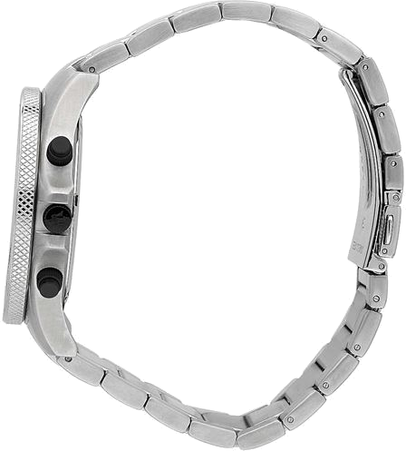 Montre Homme Maserati Sfida R8873640003 Cadran et Bracelet Acier Inoxydable Argent vue 3