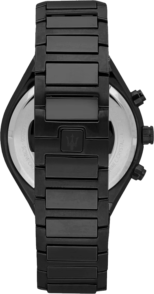 Montre Homme Maserati Chronographe 45 mm Acier Noir Réf. R8873642005 vue 3