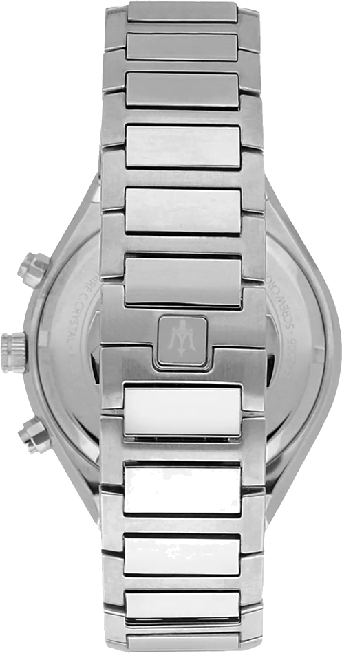 Montre Maserati Homme R8873642006 Chronographe Acier Inoxydable Cadran Bleu vue 3