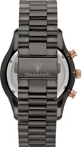 Montre Homme Maserati Tradizione Chronographe Acier Noir R8873646001 vue 3