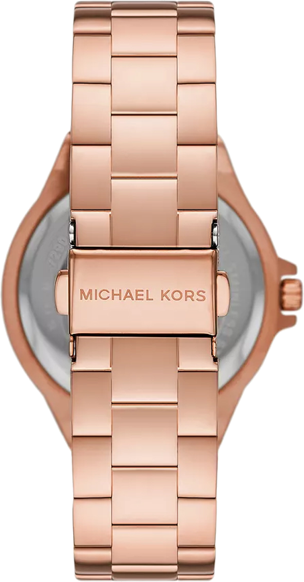 Montre Michael Kors Lennox MK1063 pour Femme, Cadran et Bracelet Or Rose vue 2