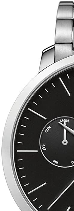 Montre Michael Kors MK2965 Tibby - Cadran multifonction blanc, bracelet cuir bleu - Pour femme vue 2