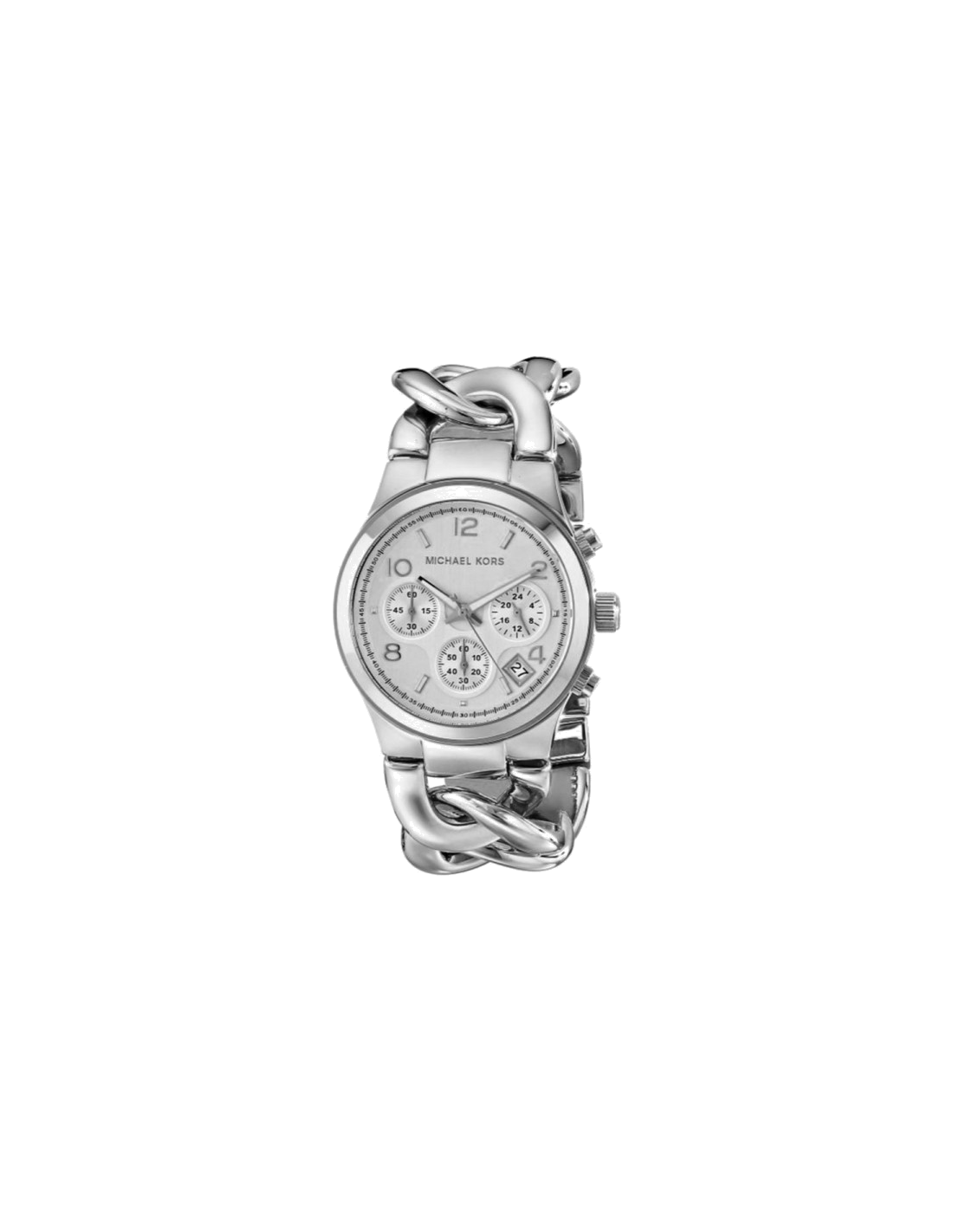 Montre Femme Michael Kors MK3149 Cadran Argent Bracelet Chaîne Acier Inoxydable