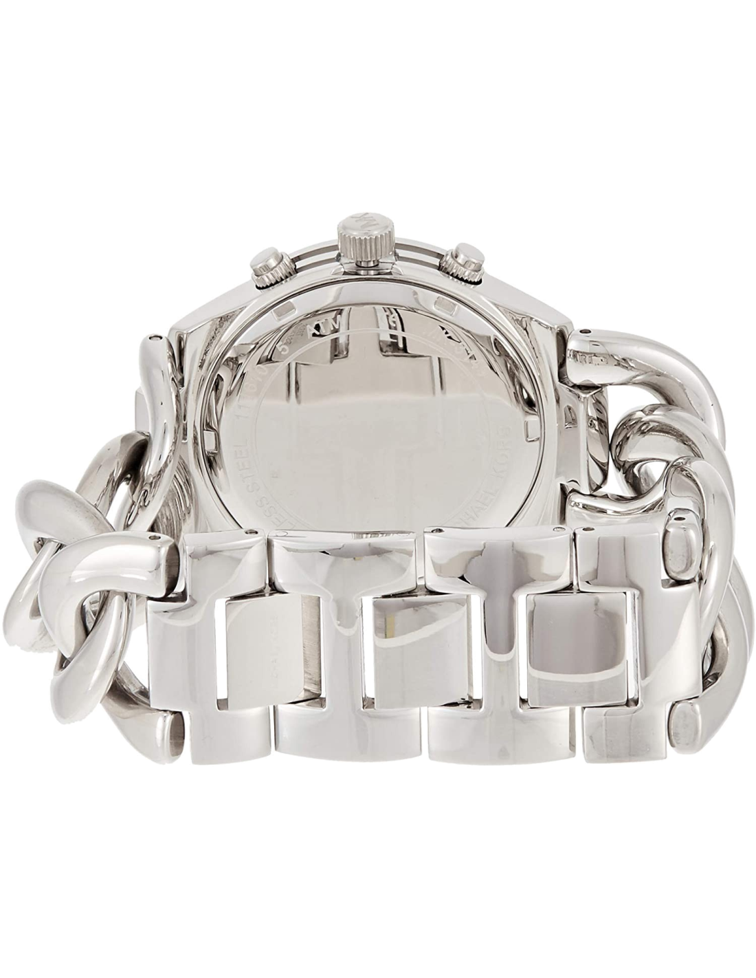 Montre Femme Michael Kors MK3149 Cadran Argent Bracelet Chaîne Acier Inoxydable vue 4