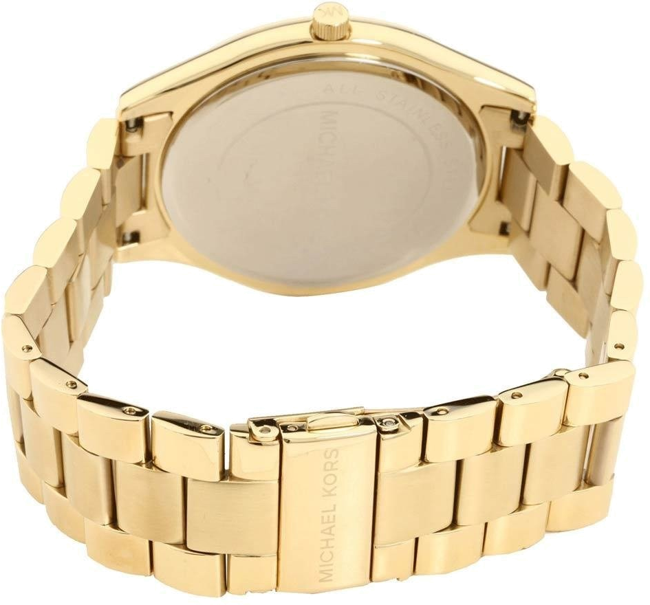 Montre Michael Kors MK3179 Acier doré cadran épuré vue 3