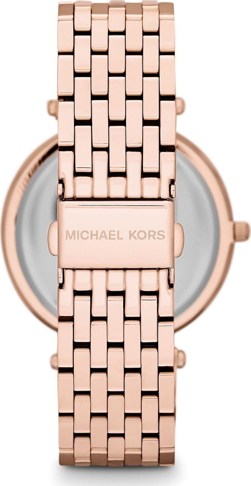 Montre Michael Kors MK3217 Bracelet Acier Rose Gold et Cristaux vue 2