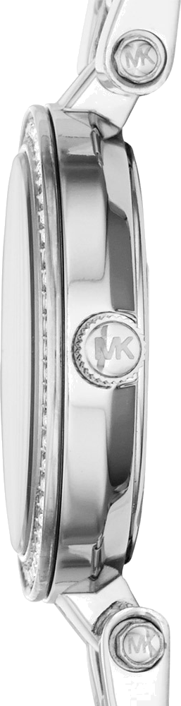Montre Michael Kors MK3294 en Acier Argenté et Maille Milanaise vue 3
