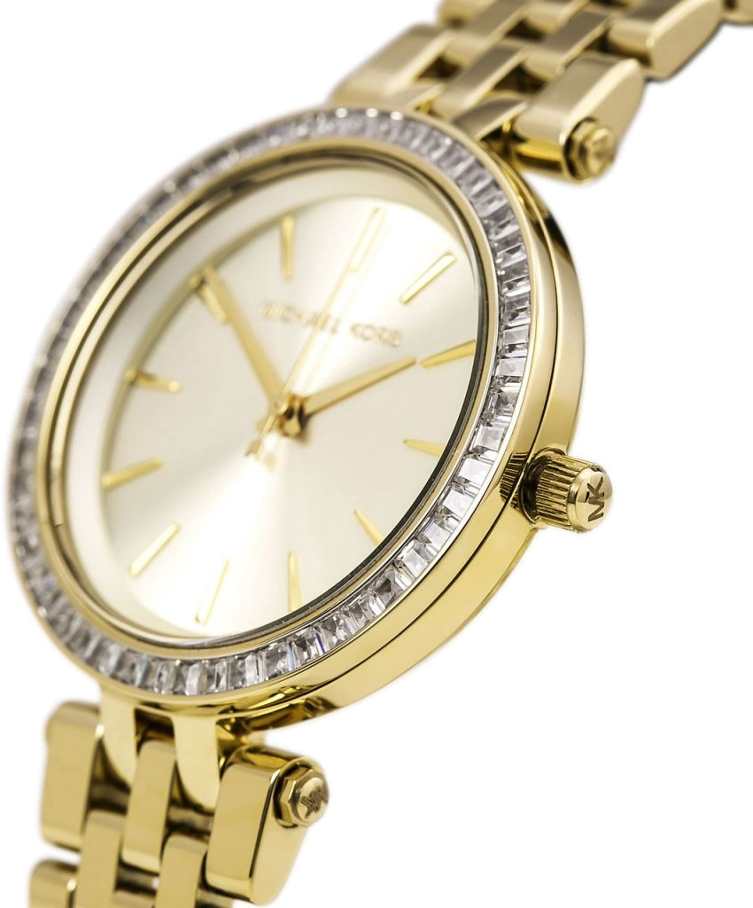 Montre Michael Kors Darci MK3365 pour Femme, Cadran Doré 33mm en Acier Doré vue 2