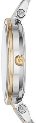 Montre Michael Kors Mini Darci MK3405 acier bi ton doré et argent vue 2