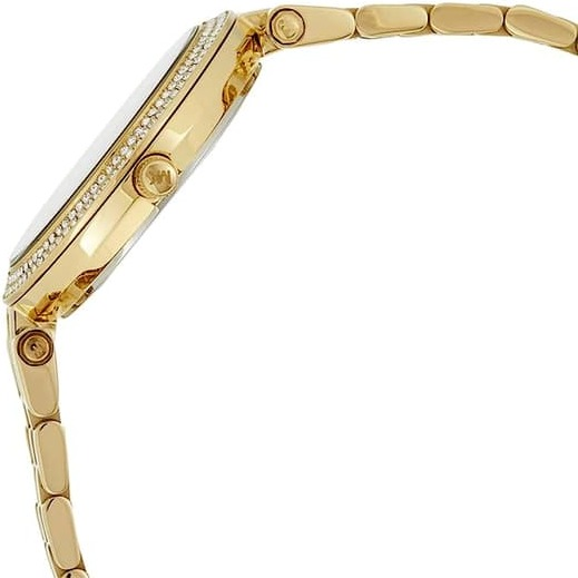 Montre-bracelet femme Michael Kors Darci MK3445 en acier doré vue 3