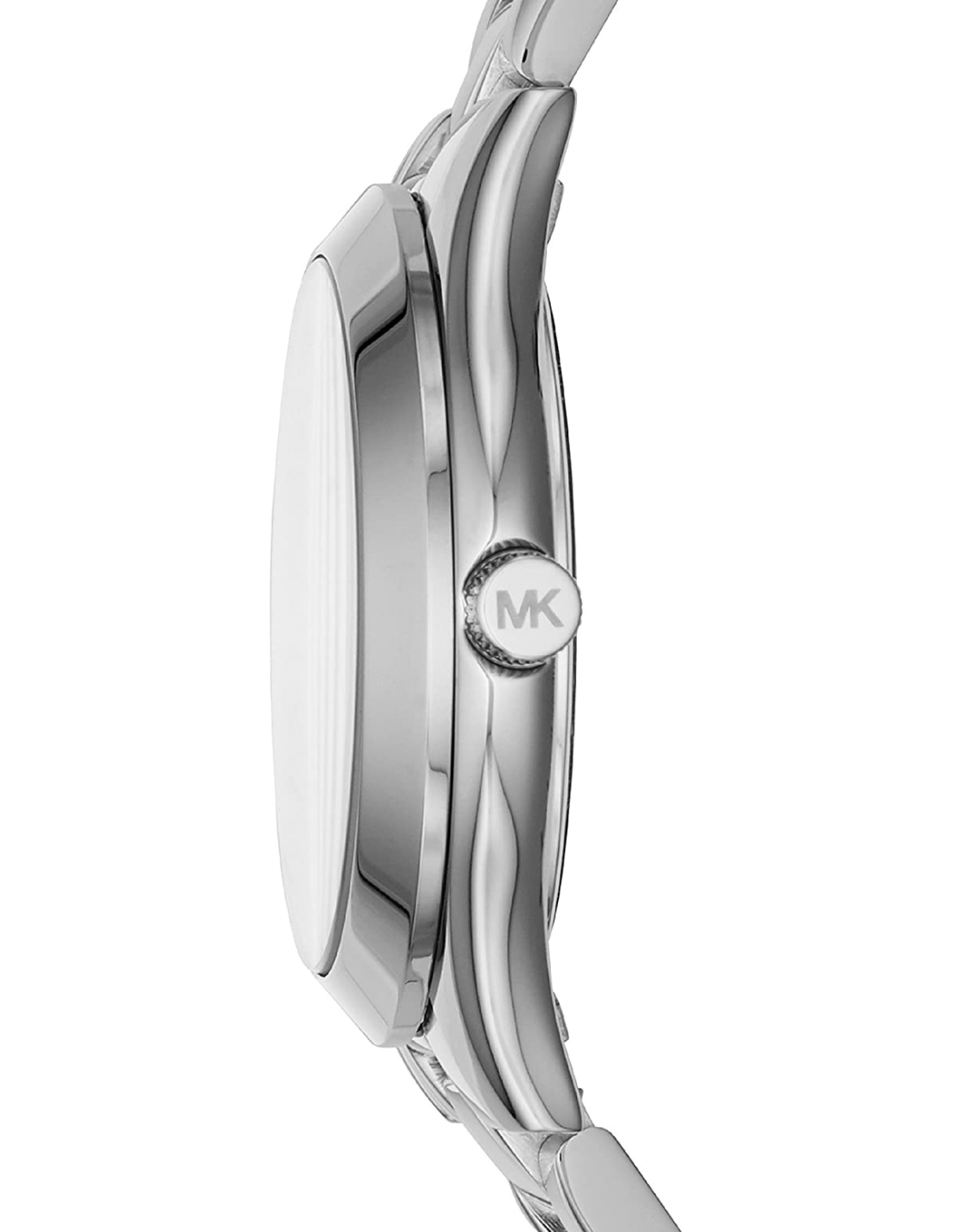 Montre Femme Michael Kors MK3548 Runway - Boîtier et Bracelet Acier Argenté 38mm vue 3