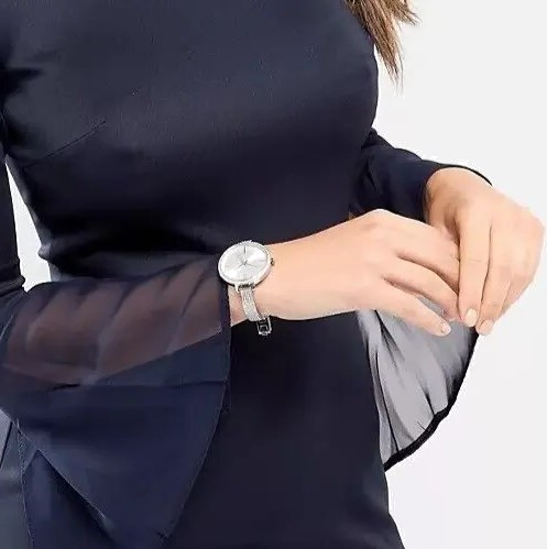 Montre Michael Kors Jaryn MK3783 en acier argenté pour femme vue 3