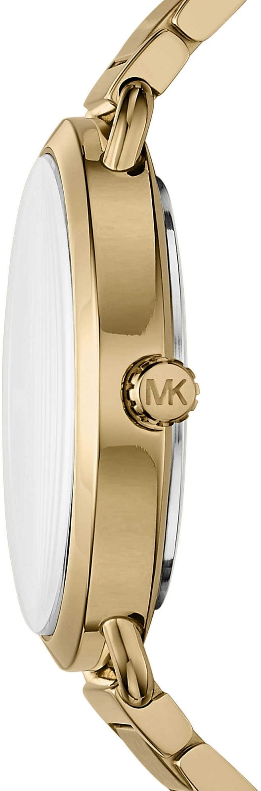 Montre Michael Kors Portia MK3788 pour Femme - Boîtier or et cadran noir vue 2