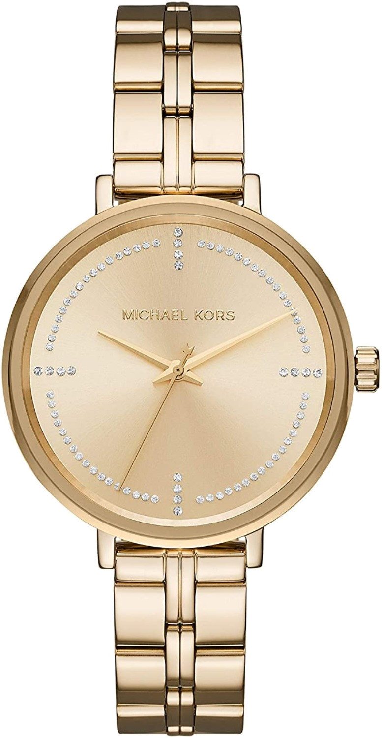 Montre Femme Michael Kors Bridgette MK3792 en acier doré