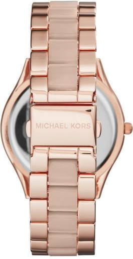Montre Femme Michael Kors MK4294 en Acier Inoxydable Doré Rose vue 3