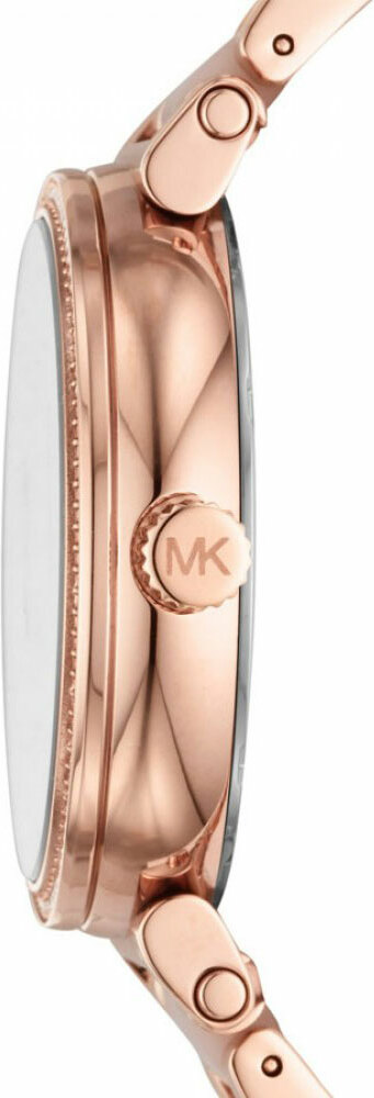 Montre Femme Michael Kors Sofie MK4336 en acier or rose vue 2