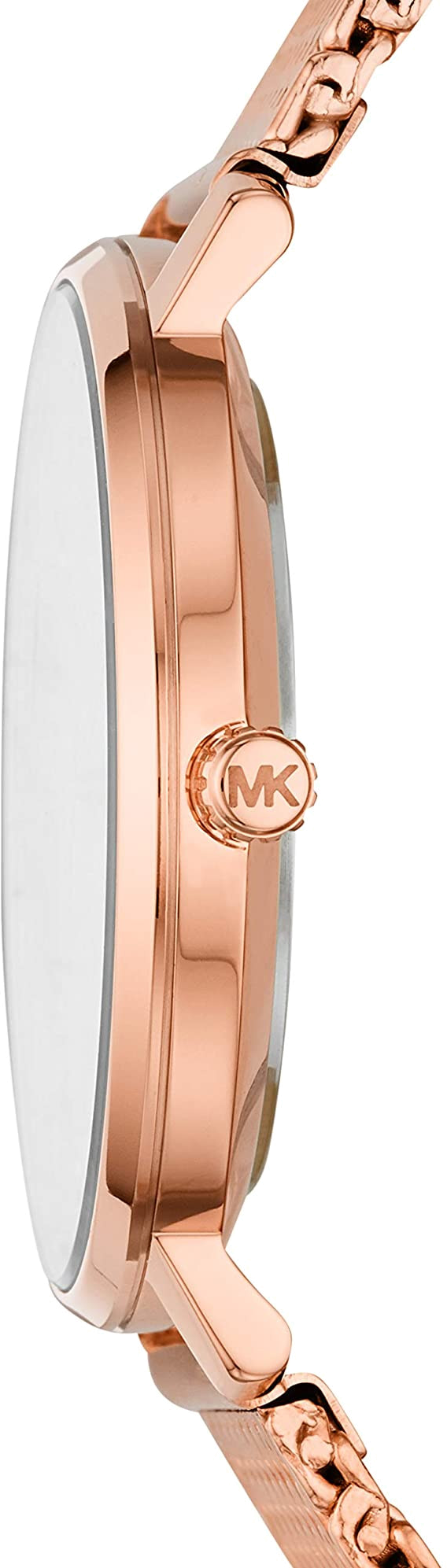 Montre Michael Kors MK4340 pour Femme, Boîtier et Maille Milanaise en Acier Or Rose vue 2