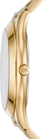 Montre Michael Kors MK4561 Runway - Cadran Léopard - Bracelet Acier Doré - Pour Femme vue 3