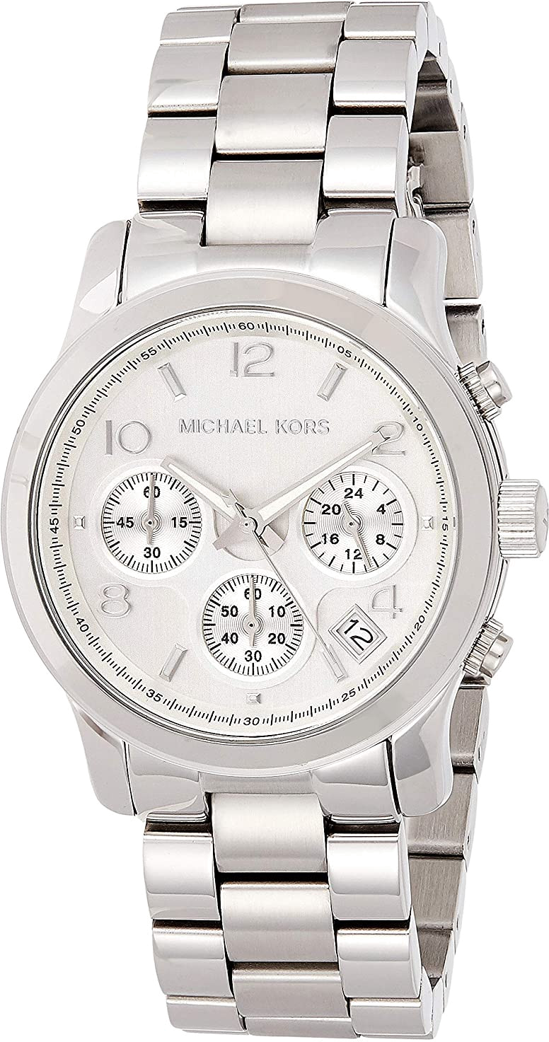 Montre Michael Kors Runway MK5076 argentée - Unisexe
