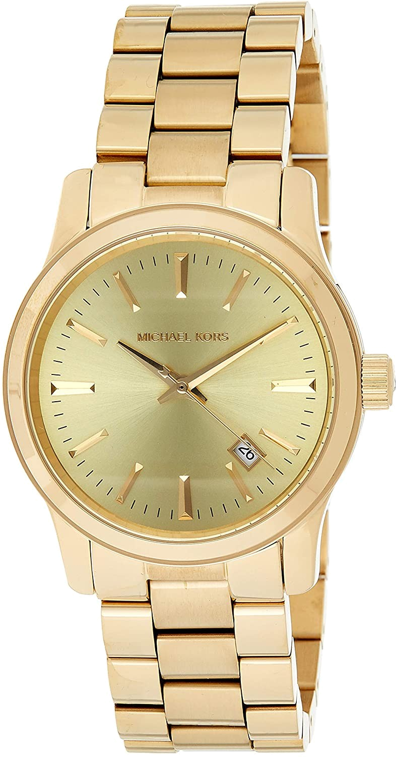 Montre Femme Michael Kors Runway MK5160 en or et acier