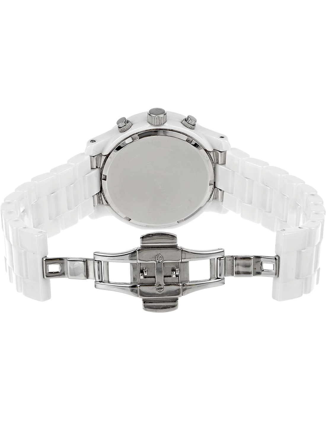 Montre Femme Michael Kors Runway MK5188 - Céramique Blanche - Chronographe vue 2