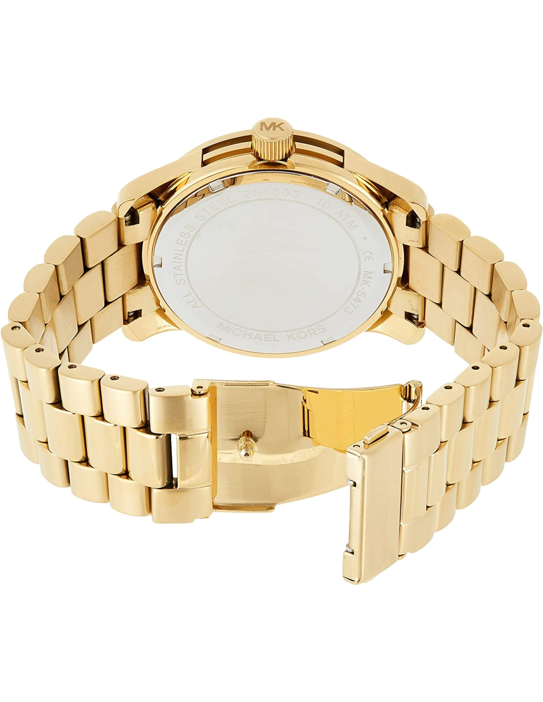 Montre Michael Kors MK5473 en Acier Inoxydable Doré vue 4