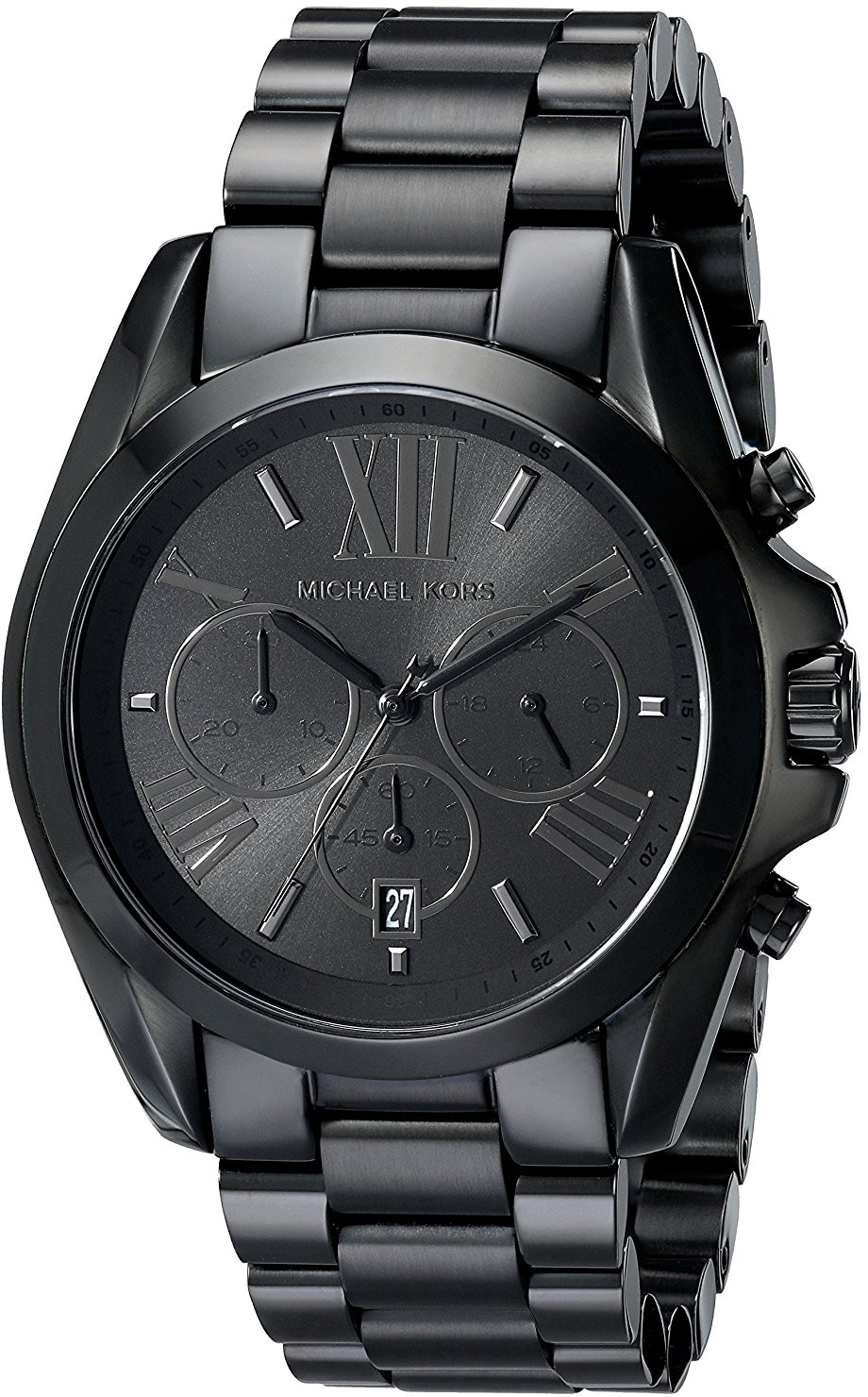 Montre Femme Michael Kors MK5550 Chronographe Acier Inoxydable Noir 45 mm