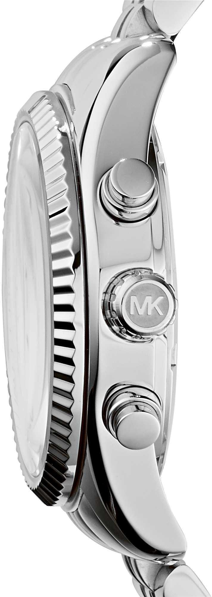 Montre Femme Michael Kors MK5555 Chronographe Acier Argenté vue 2