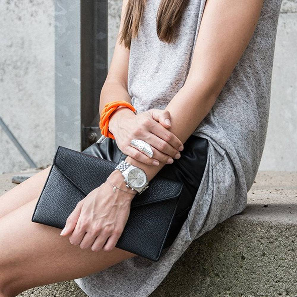 Montre Femme Michael Kors MK5555 Chronographe Acier Argenté vue 5