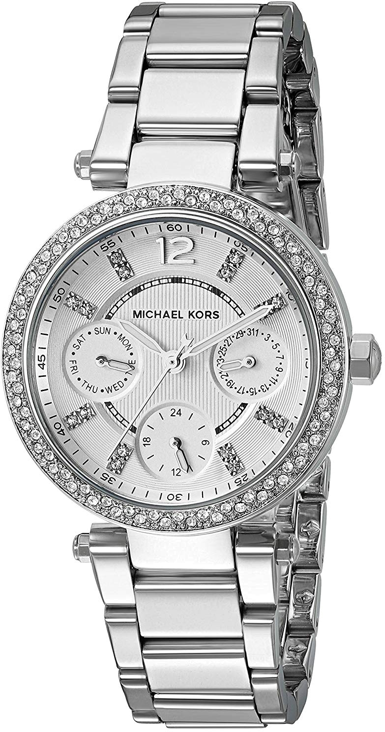 Montre Femme Michael Kors Parker Mini MK5615 en acier inoxydable argenté