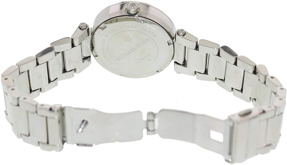 Montre Femme Michael Kors Parker Mini MK5615 en acier inoxydable argenté vue 3