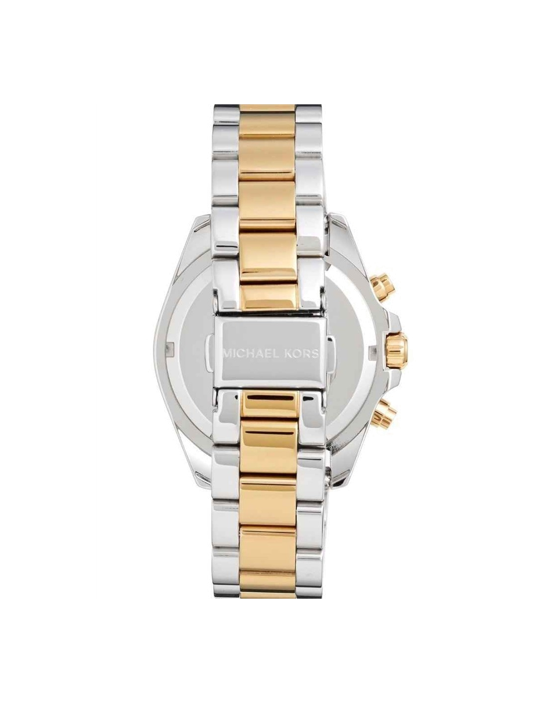 Montre Femme Michael Kors MK5627 Bradshaw Bicolore Argent et Or vue 3
