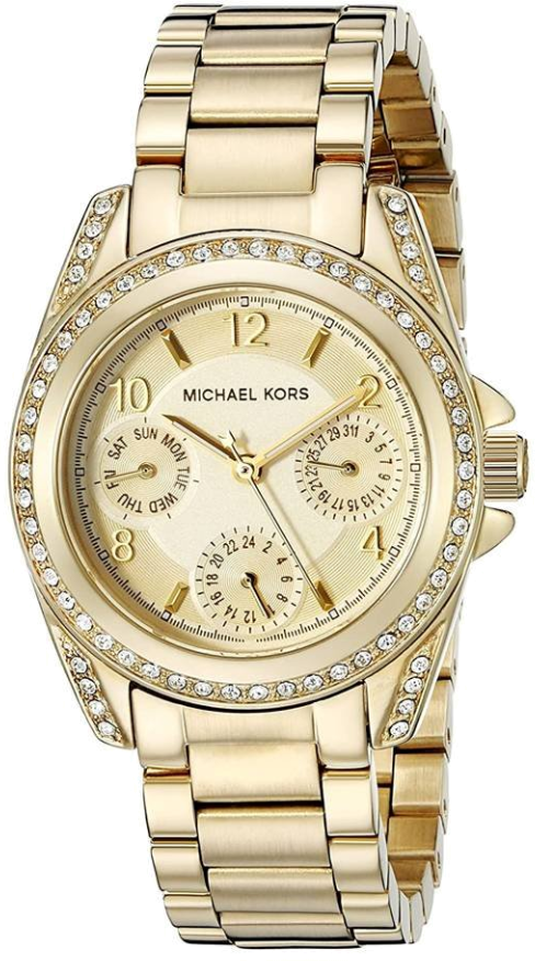 Montre Femme Michael Kors MK5639 Mini Blair en acier doré