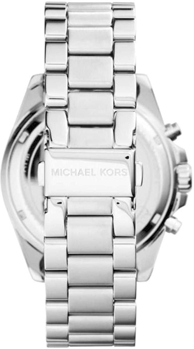 Montre Michael Kors MK5705 Chronographe en Acier Inoxydable Noir vue 3