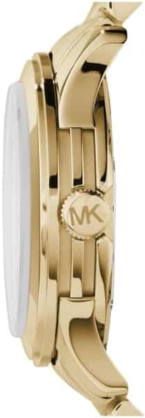 Montre Michael Kors Runway MK5706 Cadran avec logo MK incrusté de brillants vue 2