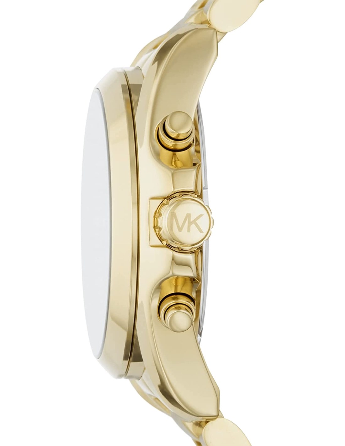 Montre Michael Kors Bradshaw MK5739 Femme - Cadran Noir et Acier Doré vue 3