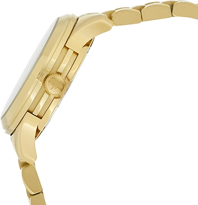 Montre Michael Kors MK5786 en acier inoxydable doré jaune vue 2