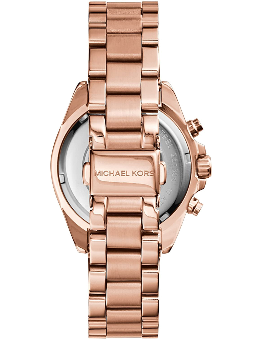 Montre Michael Kors Bradshaw MK5799 Femme en Acier Or Rose vue 3
